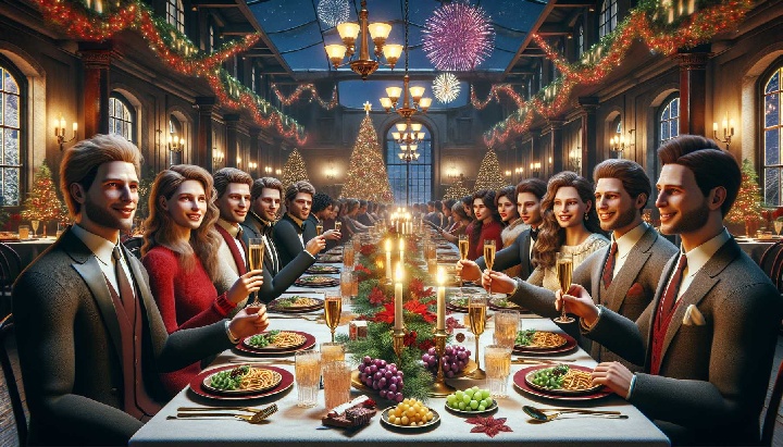 Foto Capodanno per coppie a Padova: meglio un tavolo per due o la socialità di un tavolo cond