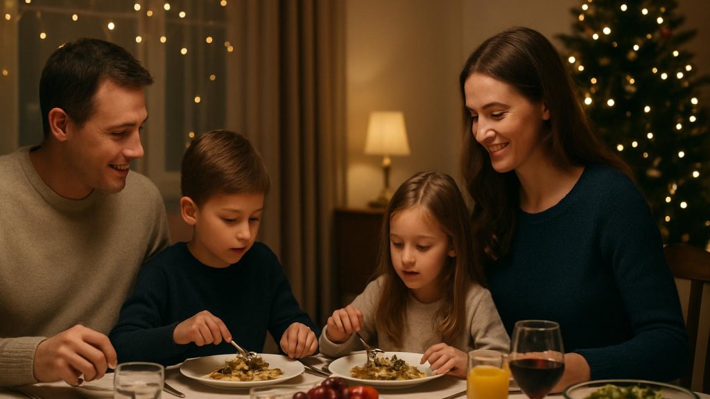 Capodanno con bambini a Padova: soggiorni, cena e attività per famiglie Famiglia con bambini in ambiente accogliente per Capodanno